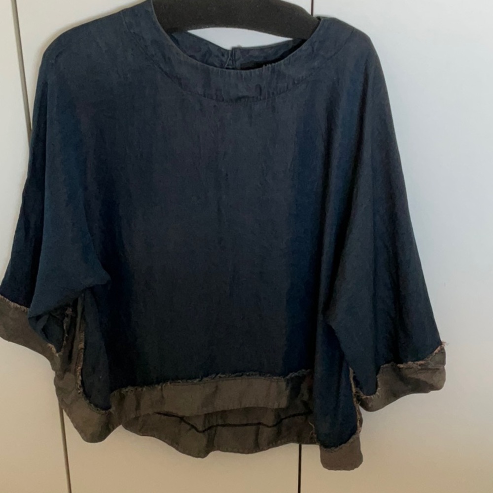 Anthropologie Denim Top